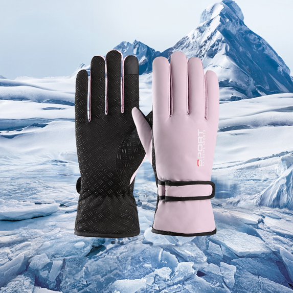 Sunjoy Tech Winter Ski Gloves Windproof Thermal Gloves for Men Women Touchscreen Warm Gloves for Snowboarding Outdoor Sports