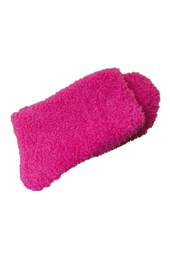 Sunjoy Tech Women Fuzzy Fluffy Cozy Slipper Socks Warm Soft Winter Plush Home Sleeping Socks