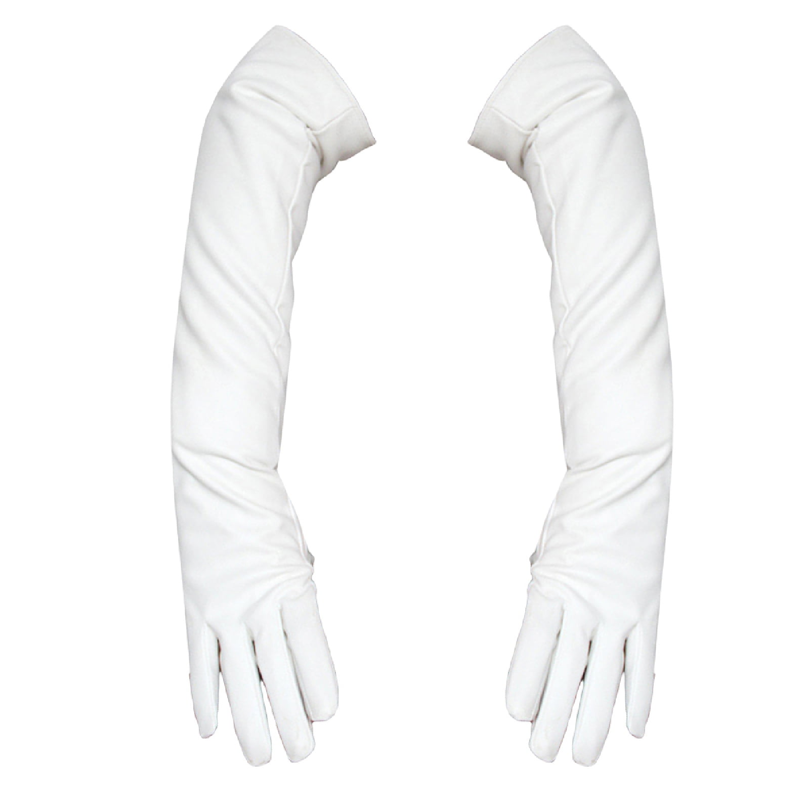 Sunjoy Tech Women Gloves Full Finger Windproof Faux Leather Long Arm ...