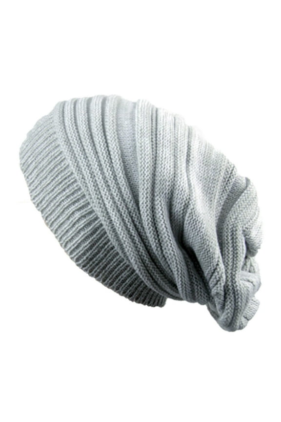 Women Slouchy Beanie Hat Knit Long Baggy Slouch Skull Cap for Winter Autumn