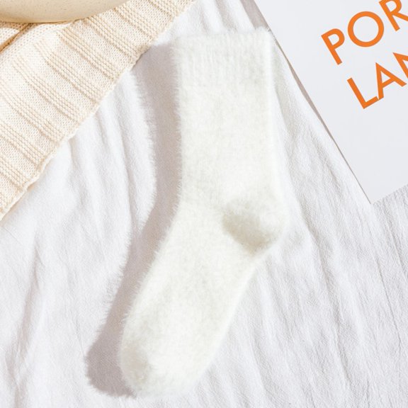 Sunjoy Tech Women Socks,Coral Fleece soft Winter Socks for Daily Wear Warm Keeping