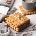 thumbnail image 1 of Sunjoy Tech Wooden Coaster Lotus Root Slices Cookies Flowers Table Coaster Versatile Insulation Pad for Home Decoration, 1 of 8