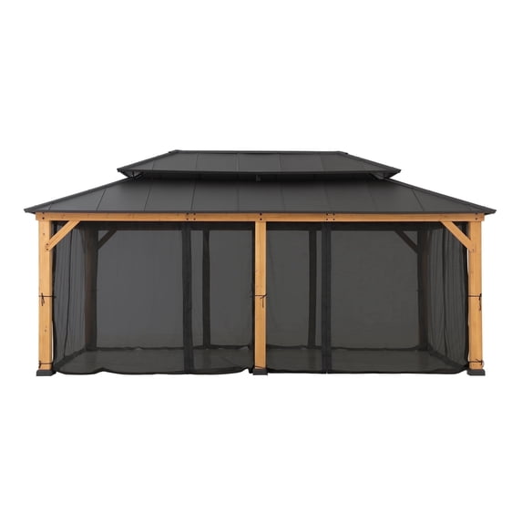Sunjoy Universal Mosquito Netting for 12 ft. ×20 ft. Gazebos