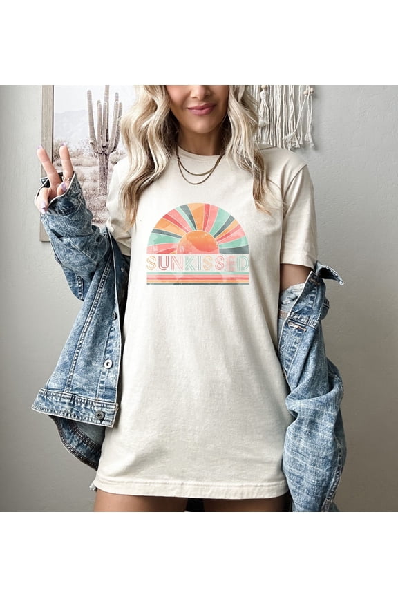Sunkissed Shirt, Sunset Shirt, Summer Vibes T-Shirt, Summer Vacation Shirt, Road Trip Shirt, Adventure Lover Shirt, F1055 Tshirt All Size S-5XL