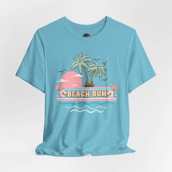 Sunkissed Summer T-Shirt | Retro Beach Tee for Women | Vacation Boho Chic