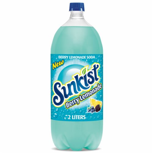 Sunkist Berry Lemonade Soda Bottle