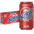 thumbnail image 1 of Sunkist Caffeine Free Strawberry Soda Pop, 12 fl oz, 12 Pack Cans, 1 of 15