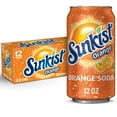 thumbnail image 1 of Sunkist Orange Soda Pop, 12 fl oz, 12 Pack Cans, 1 of 15