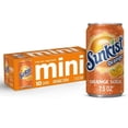 thumbnail image 1 of Sunkist Orange Soda Pop, 7.5 fl oz, 10 Pack Cans, 1 of 6