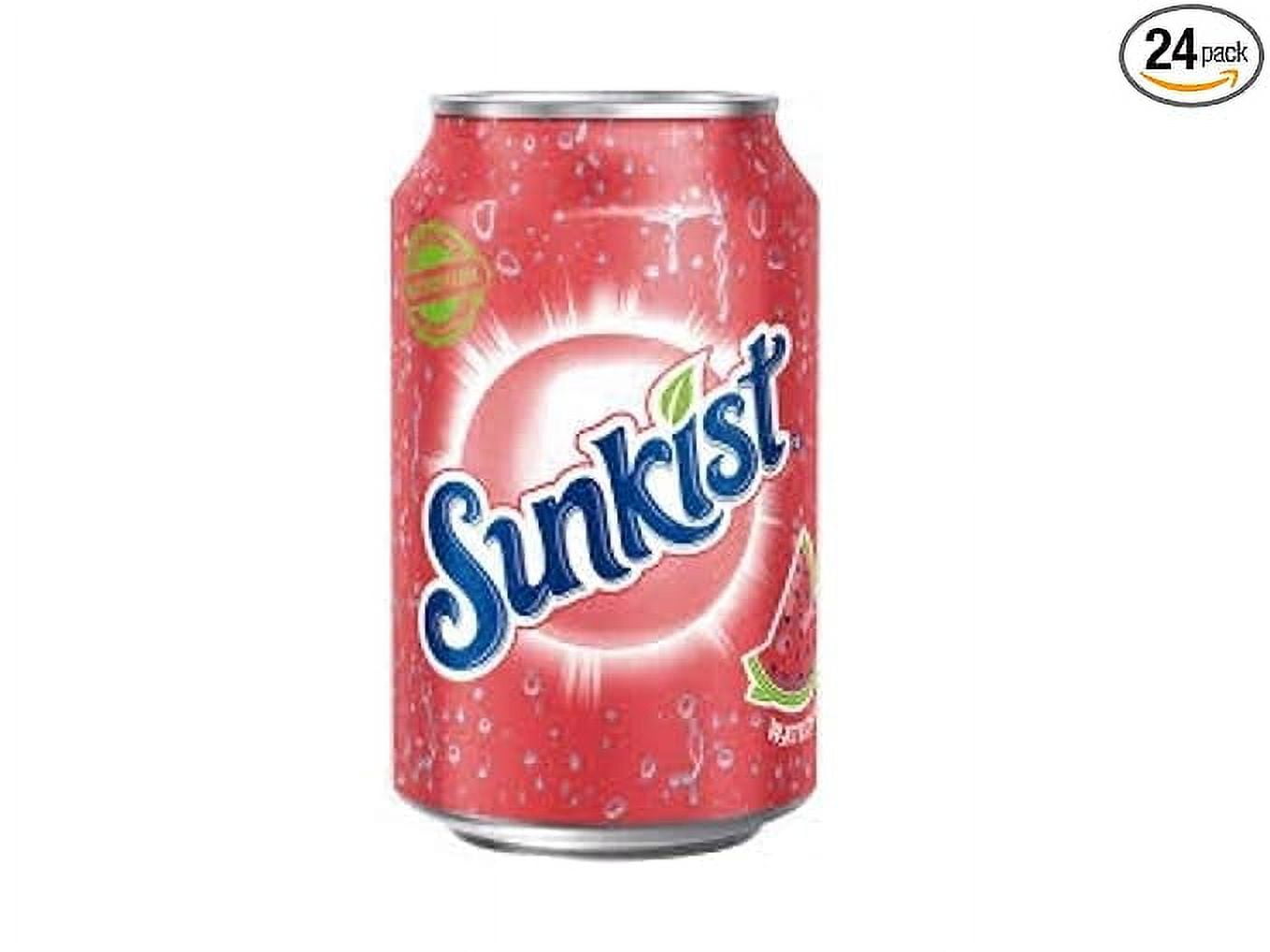 Sunkist Soda Bundled by Louisiana Pantry (Watermelon Lemonade, 24 Pack