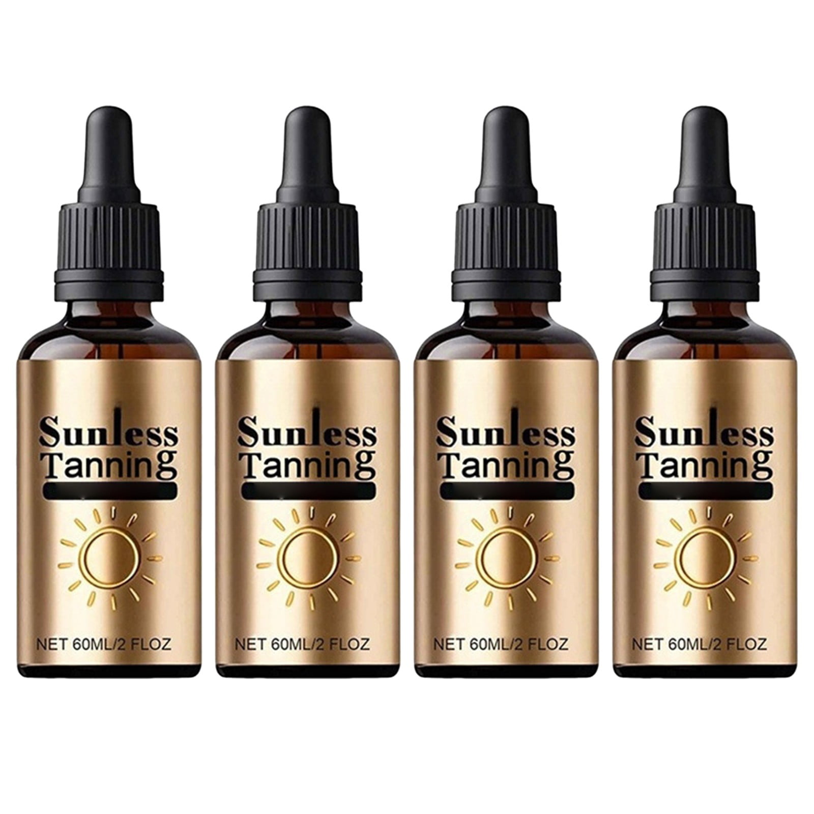 Sunless Tanning Drops To Drink, 60ML Moisturizing Bronzing Tanner for Face & Body, Self Tanner 6/5/4/3/2/1PCS