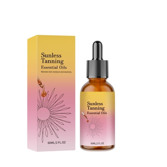 Sunless Tanning Oil, Tanning Accelerator for Face and Body