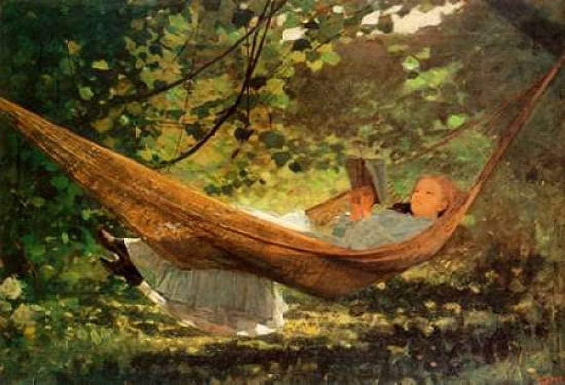 Sunlight And Shadow Canvas Art - Winslow Homer (24 x 36)