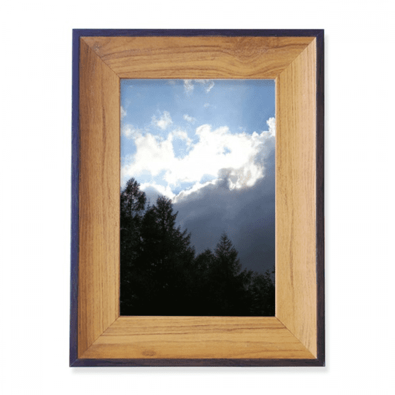 Sunlight Dark Clouds Photo Frame Exhibition Display Art Desktop Painting