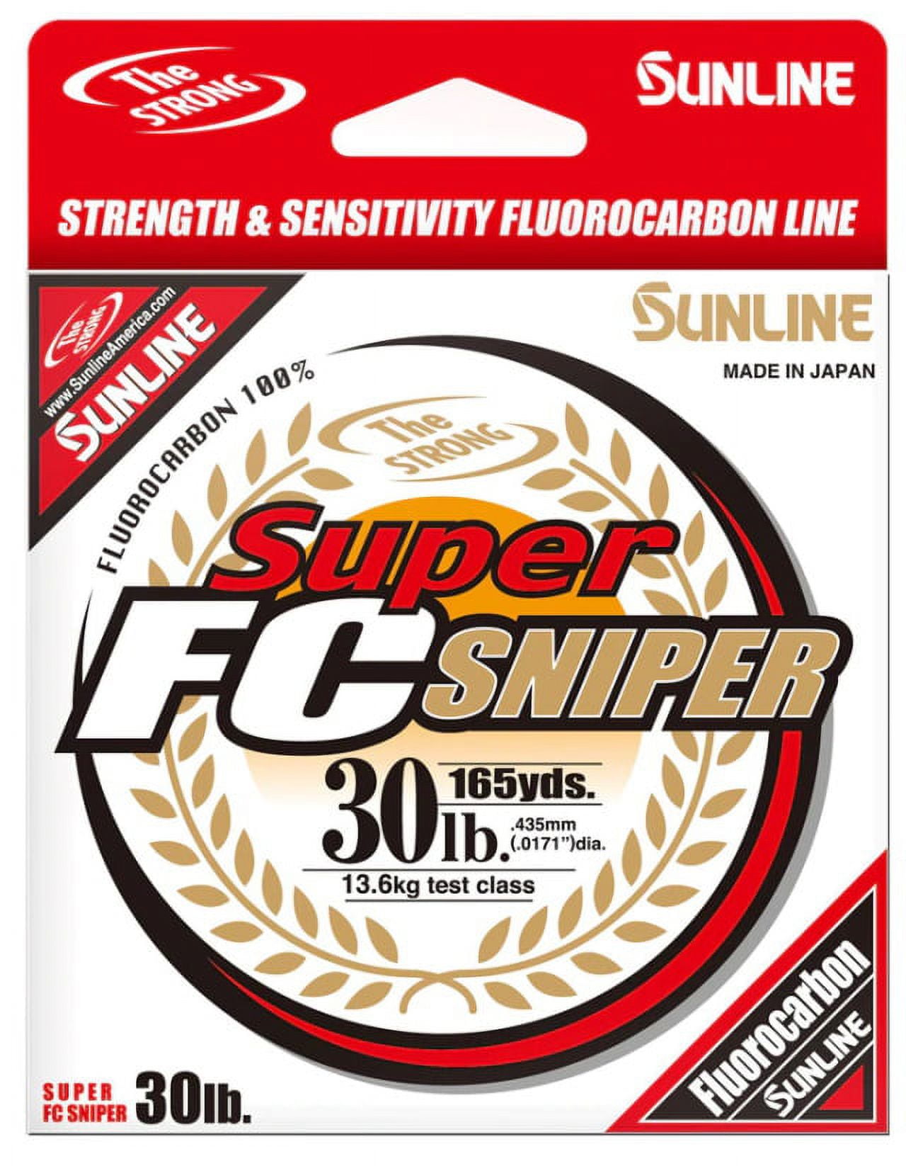 Sunline 63039816 Super FC Sniper 6 Lbs. 660 Yds. Natural Clear Fishing Line