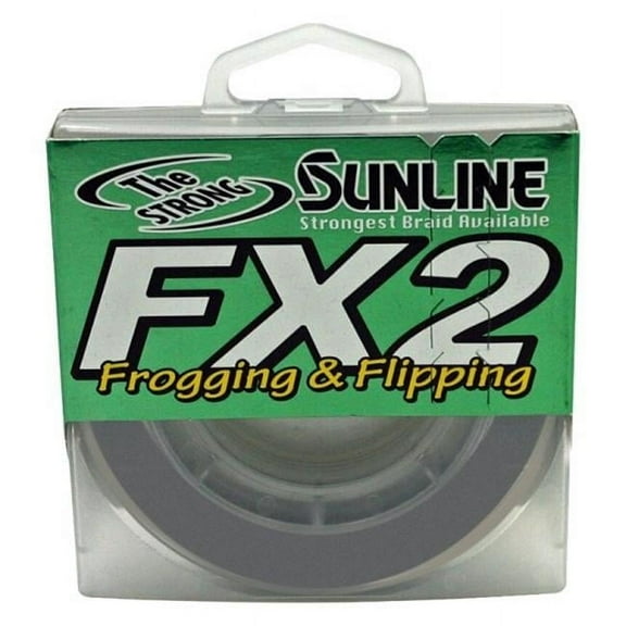 Sunline 63039842 60 lbs 125 Yards Dark Green FX2 Braid Line