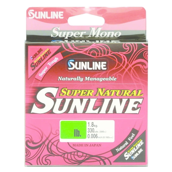 Sunline 63758744 Super Natural Monofilament Line 8lb 330yd Natural - 63758744