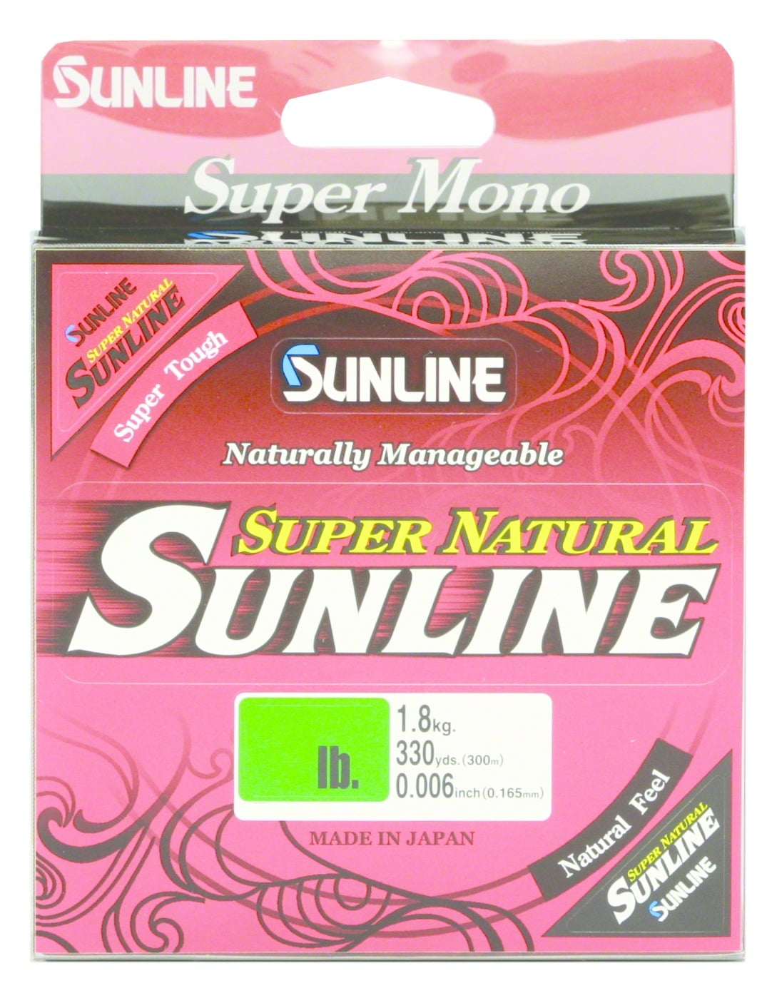 Sunline 63758742 Super Natural Monofilament Fishing Line 6 Lb 330 Yards  Natural Clear Spool