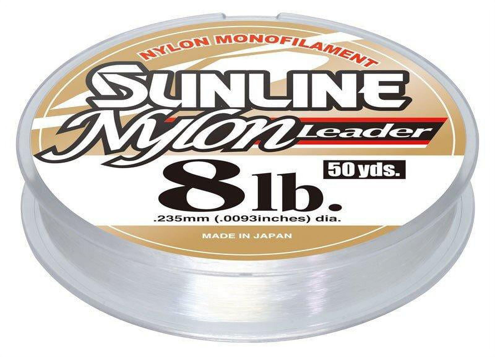 Basse Ligne Sunline Ester Leader HG Transparente – 60 M, 0,8 / 2,5 Lb (0,148 Mm)