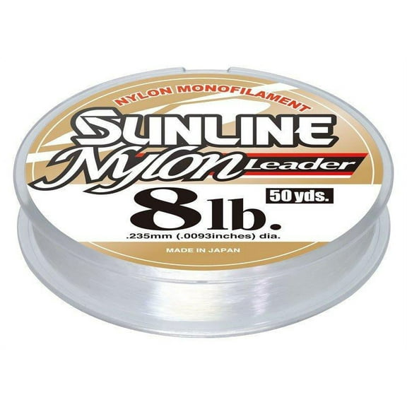 Sunline 63760310 Nylon Leader 20lb 50yd