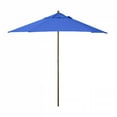thumbnail image 1 of Sunline 9 ft Wood look Push Open Pin Stop Steel Ribs and Pole Market Patio Umbrella, 1 of 1