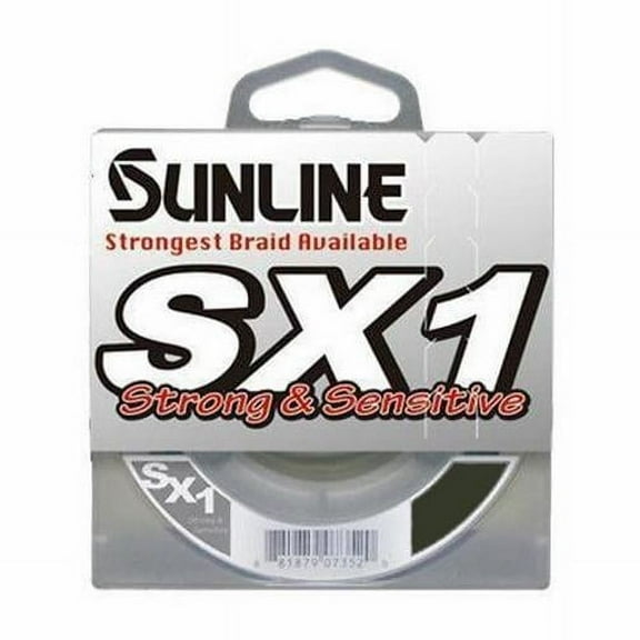 Sunline America 63041732 50 lbs & 125 Yard SX1 Fishing Line, Deep Green