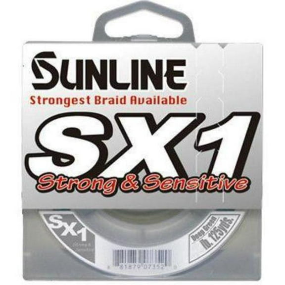 Sunline America 63041730 40 lbs & 125 Yard SX1 Fishing Line, Deep Green