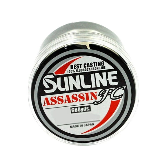 Sunline Assassin FC 8 lb - Clear - 660 yd