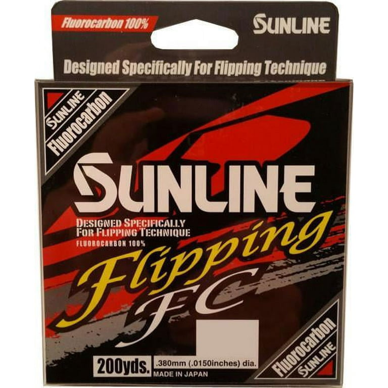 Sunline 63042204 Flipping Yellow 200 yd 20 lb Fluorocarbon Line 