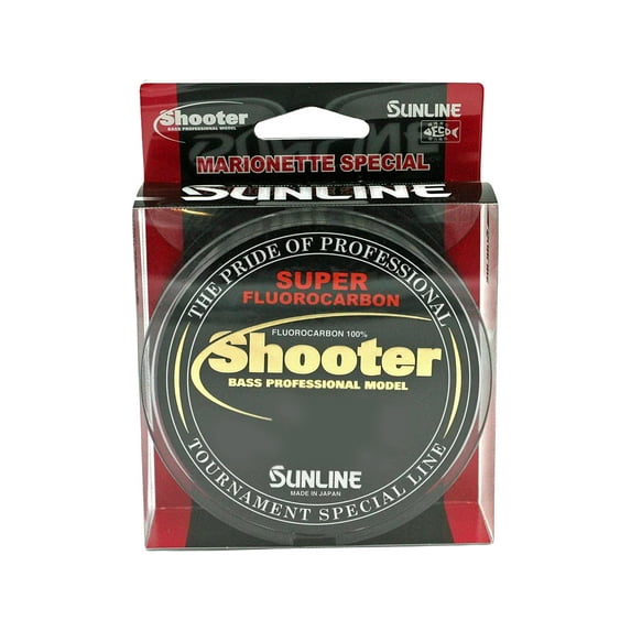 Sunline New Shooter Clear 10 lb - Fluorocarbon - 150m