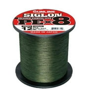 Sunline Siglon PEx8 Dark Green Braid 1980 Yards Braided Fishing Line