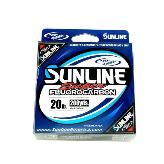 Sunline Super Fluorocarbon 20 lb Fishing Line, 200'