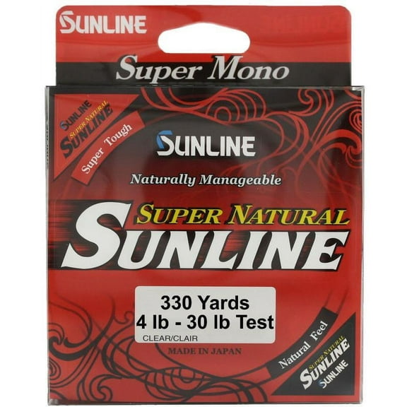 Sunline Super Natural Monofilament 330 Yards