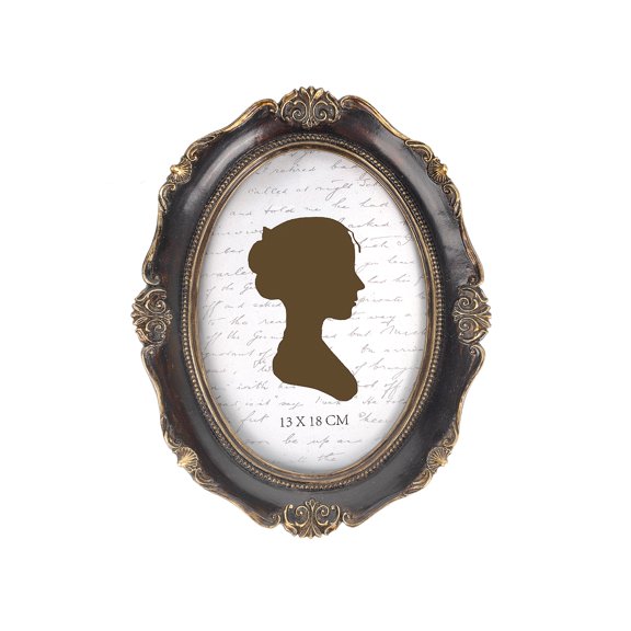FIHOO 5x7 Picture Frame With Crystal Cluster Design - Vintage Silver Photo Frame For Tabletop Or Wall, HD Glass