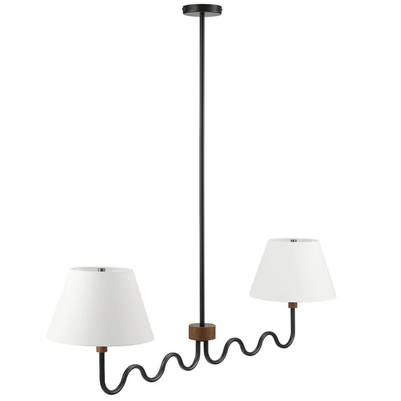 Sunlit Pendant Light in Walnut Black