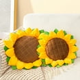 thumbnail image 1 of Sunlit Set of 2 Sunflower Pillow, 3D Decorative Throw Pillow, 20.4"& 16.5" Cute Sunflower Decor for Plant Lover, Sofa Couch Living Room Bedroom Nursery Decor, Yellow, 1 of 7