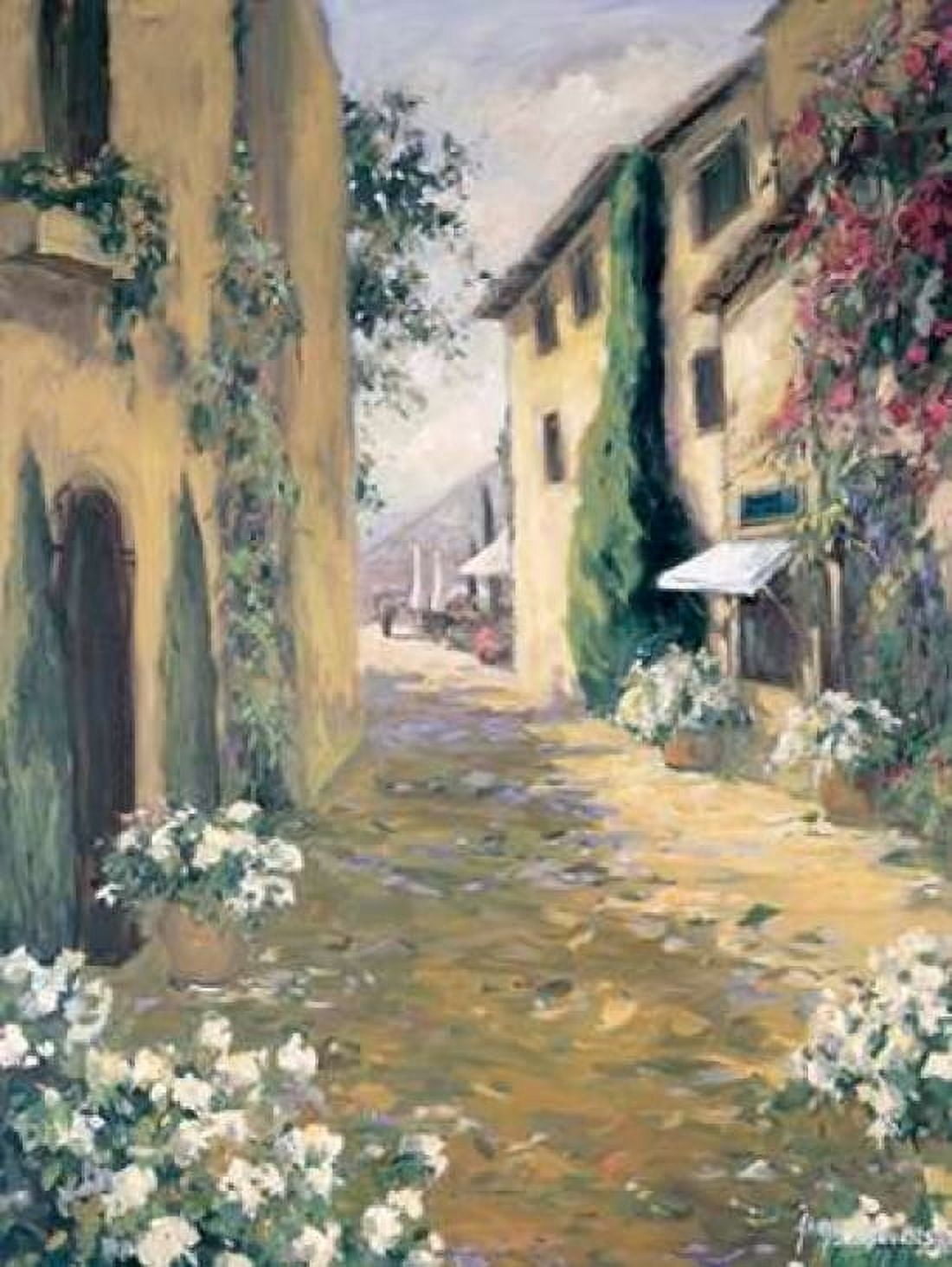 Sunlit Villa I Canvas Art - Allayn Stevens (22 x 28)