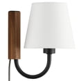 thumbnail image 1 of Sunlit Wall Sconce in Walnut Black, 1 of 10