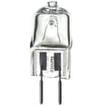 thumbnail image 1 of SUNLITE 20w 12v Single Ended T3.5 GY6.35 Bi-Pin Clear 3200K Halogen Lamp, 1 of 2