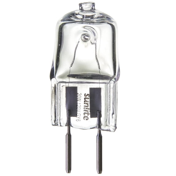 Sunlite 03266 - Q20/GY6.35/120V 03266-SU Bi Pin Base Single Ended Halogen Light Bulb