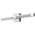 thumbnail image 1 of Sunlite 27" 1-Light LED Bar Light Fixture, 15W, 1050 Lumens, Color Temperature Selectable 2700K/ 3000K/ 3500K /4000K/ 5000K, Brushed Nickel, 1 of 8