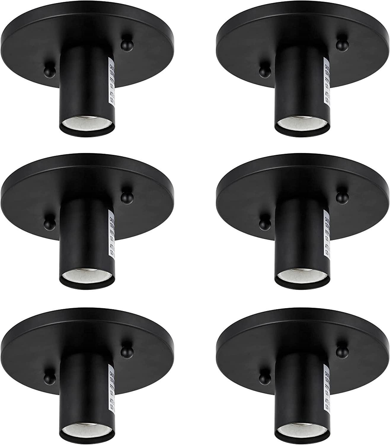 Sunlite 41607 Decorative Lamp Holder, 6-Pack, Medium Base (E26), 60 ...