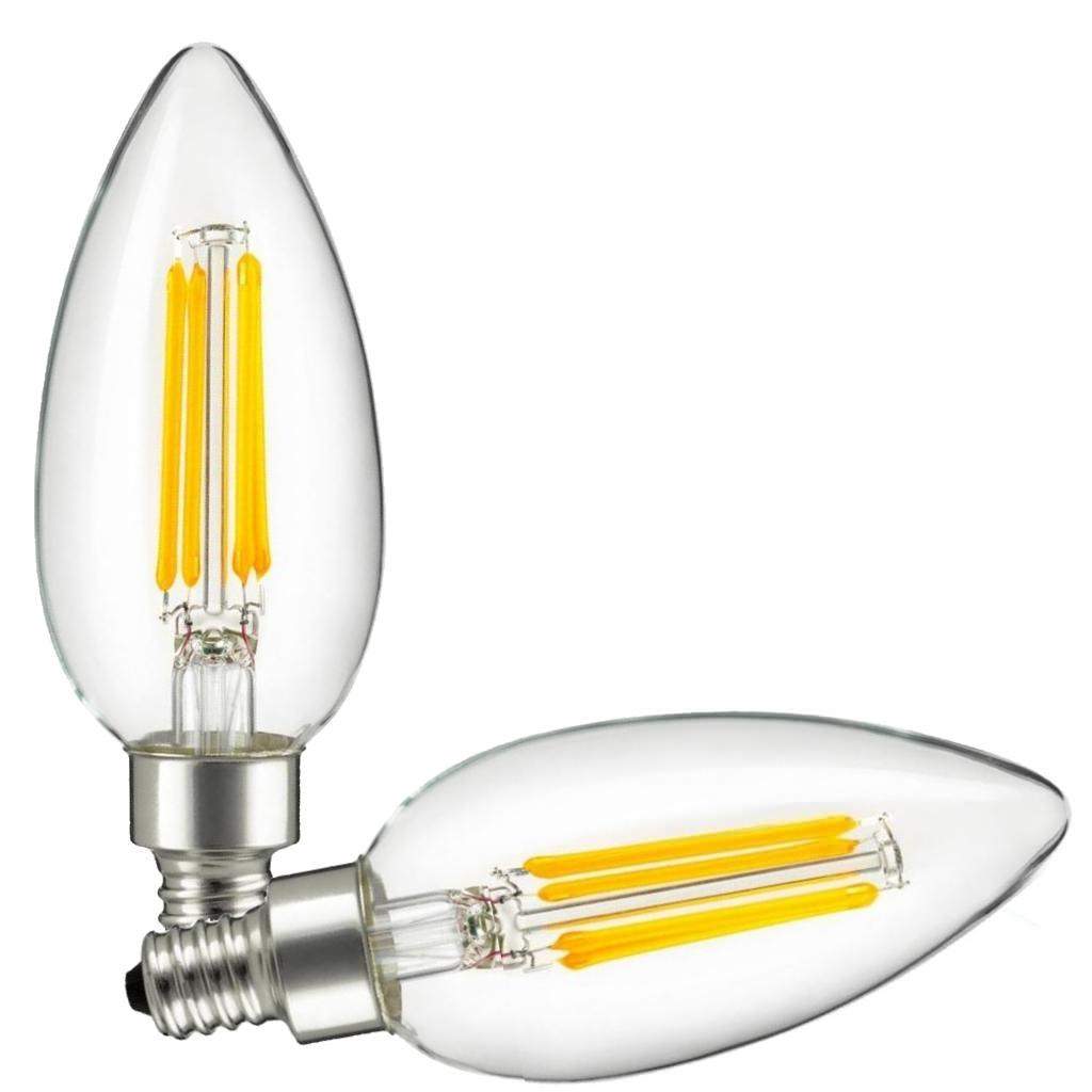 Sunlite 80632 - 4 watt 120 volt CA11 Candelabra Screw Base 2700K Clear ...