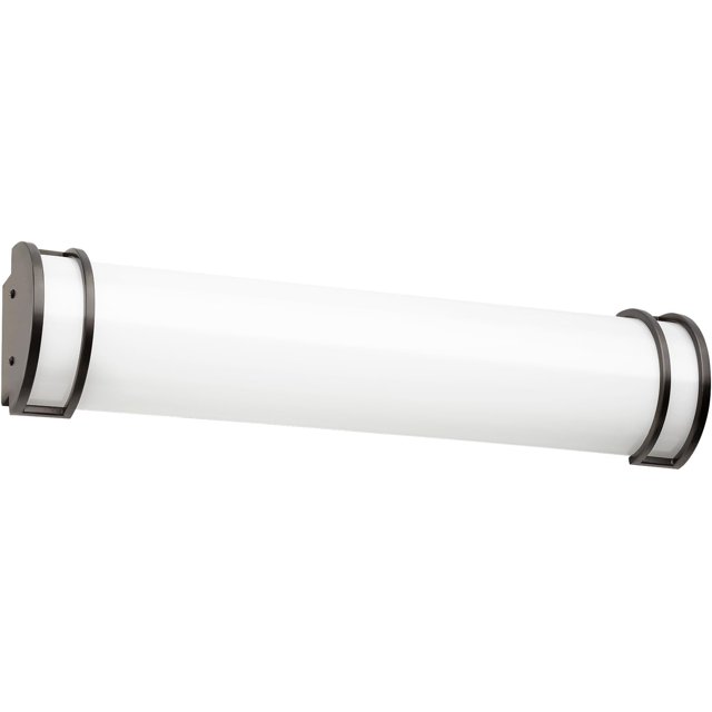 Sunlite 81371 LED 24 Inch HalfCylinder Vanity Light Fixture, 25 Watts
