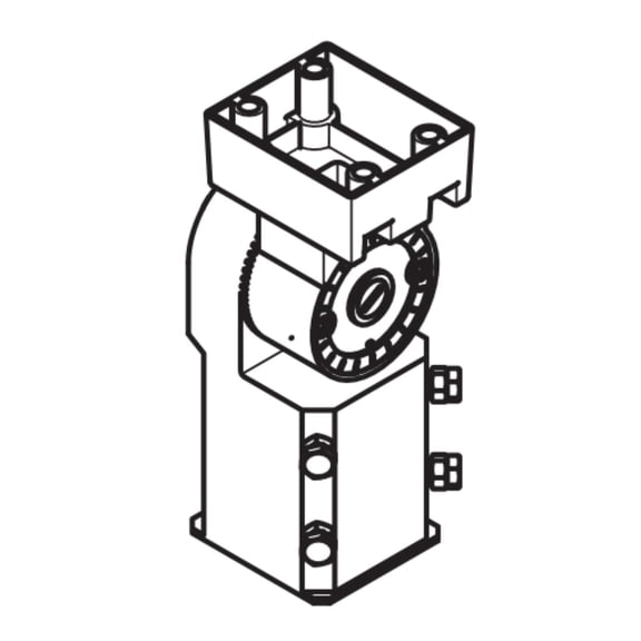 Sunlite 85335-SU Adjustable Pole Mount Die-Cast Aluminum Bracket, Bronze Finish