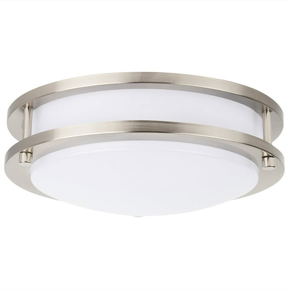 Sunlite 88489 10” Decorative Flush Mount Ceiling Light Fixture, 15 Watts, 1050 Lumens, Color Selectable 27K/30K/35K/40K/50K, Dimmable, 90 CRI, 120 Volts, ETL Listed, Title-24 Compliant