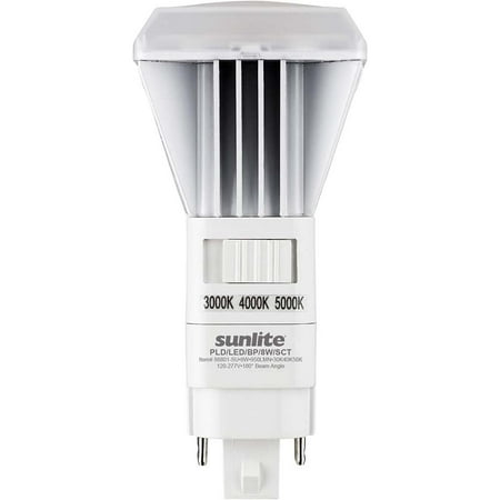 Sunlite 8w LED CCT PLV Recessed G24d Base CCT Tunable Bulb - Ballast Bypass