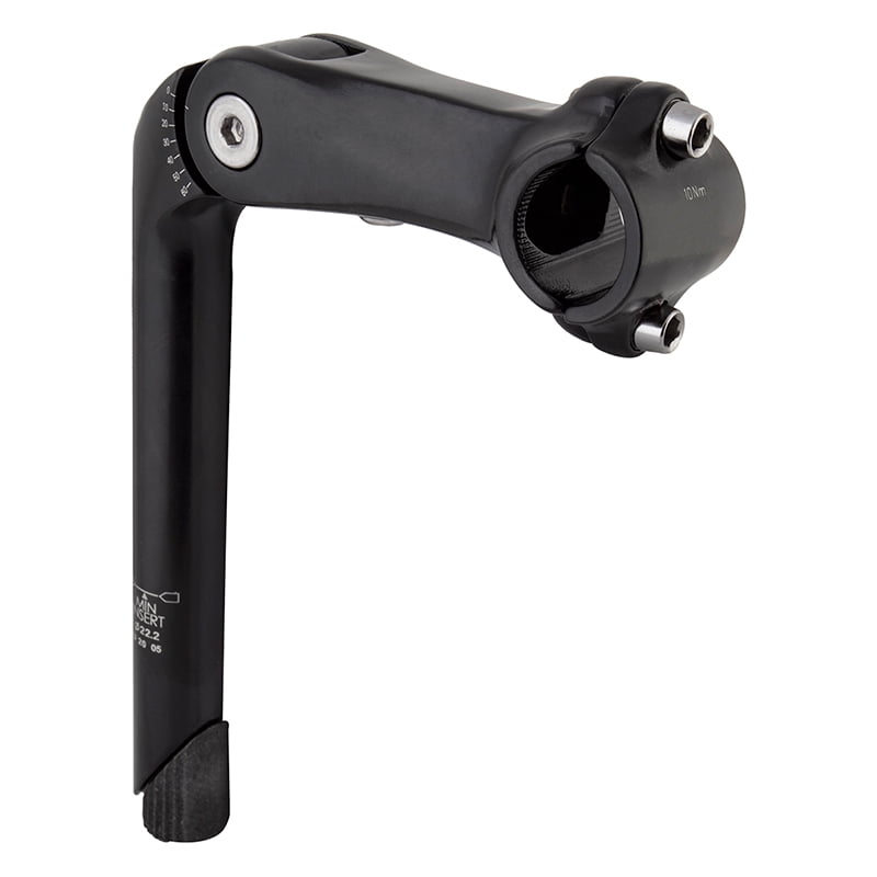 Potence Vélo Réglable Sunlite 58439 – Sans Fil 25,4/31,8mm, 95mm, Argent