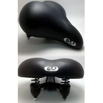 Cloud-9 Unisex Bicycle Comfort Seat Cruiser Relief Channel, Multi-Stage Foam