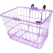 BASKET SunLite Front WIRE/MESH L/O Standard Purple w/BRACKET